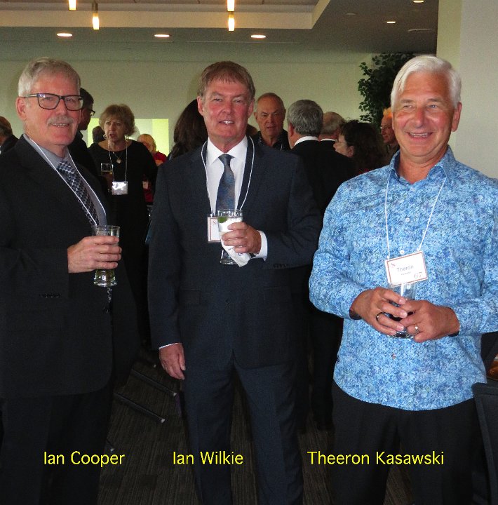 Ian Cooper, Ian Wilkie, Theron Kasawki 